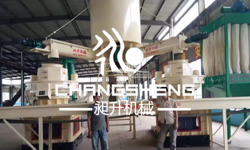 時產4-5噸生物質顆粒機生產線